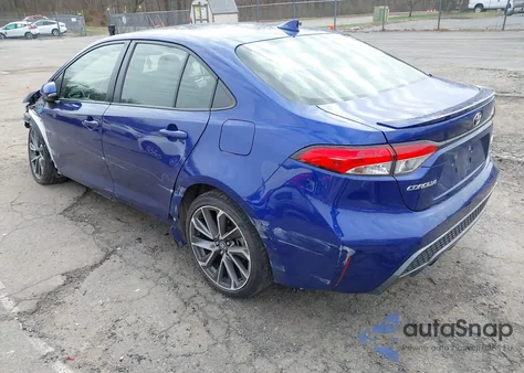 2021 Toyota Corolla Se from USA, damaged, VIN JTDP4MCE9MJ067942